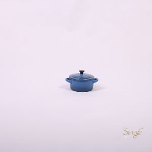 MINI COCOTTE 250ML/10CM CLCPEG PRETO AZUL MARSEILLE UN